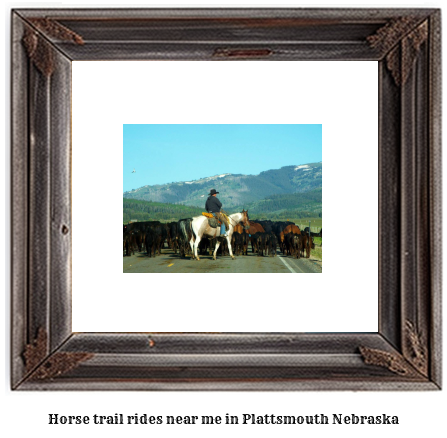 horse trail rides near me in Plattsmouth, Nebraska